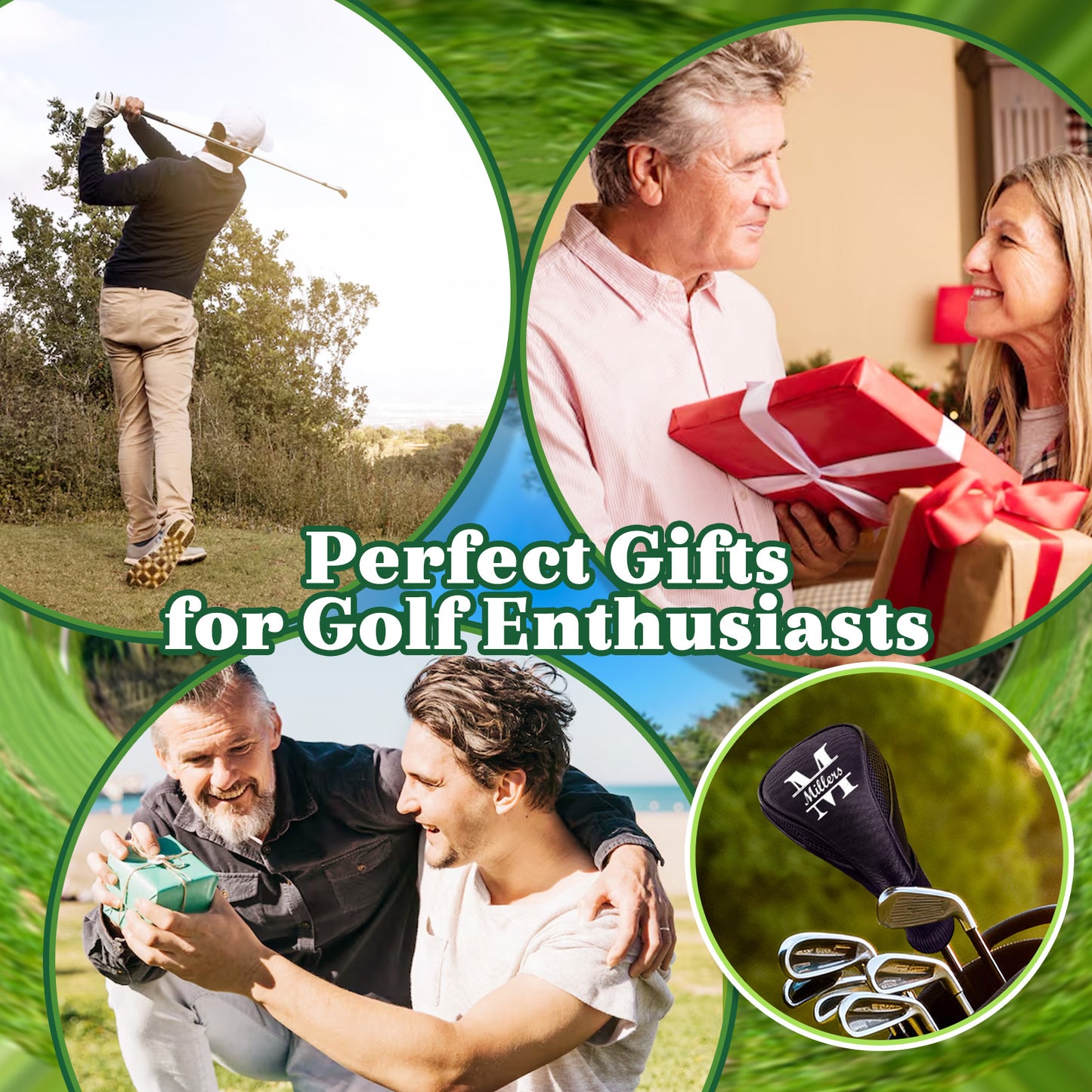 Personalized Golf Club Cover Custom Name or Logo