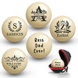 Personalized Cue Ball – Custom Laser-Engraved 57mm Billiards Keepsake