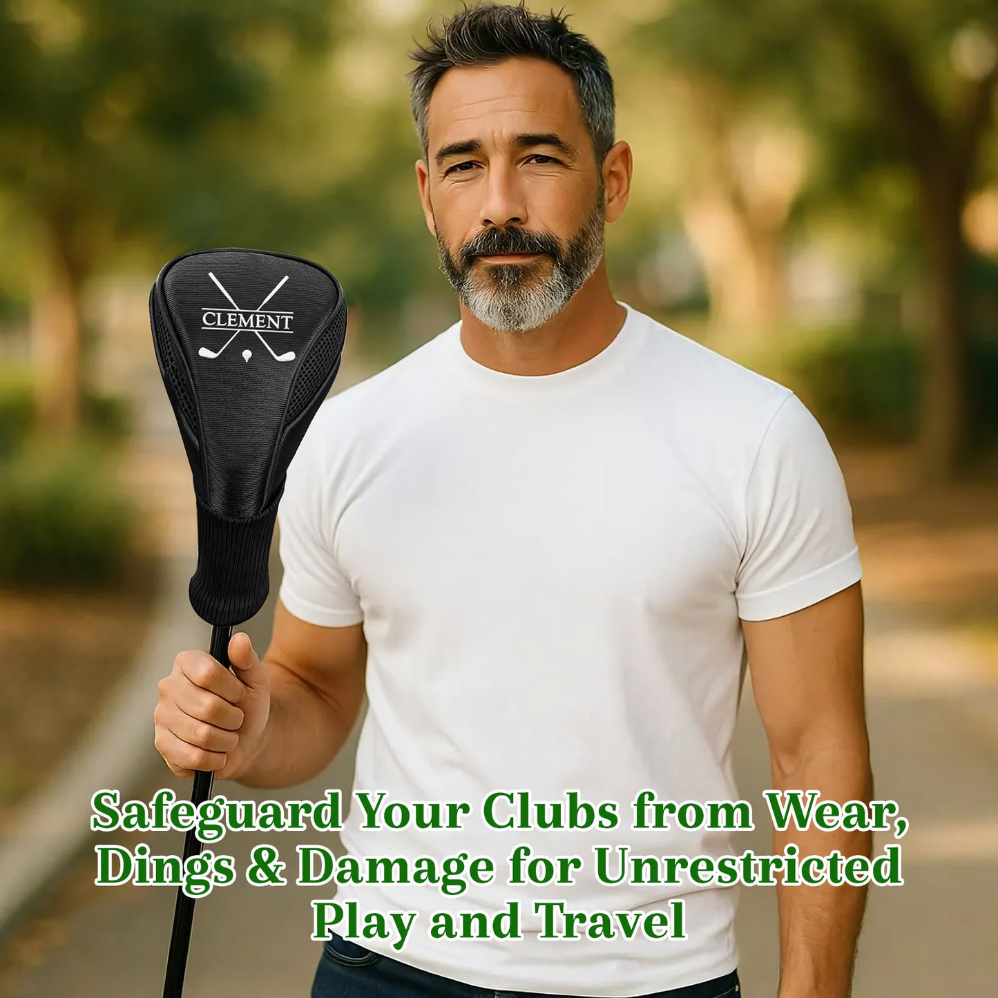 Personalized Golf Club Cover Custom Name or Logo