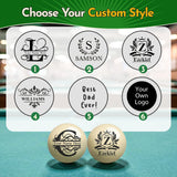 Personalized Cue Ball – Custom Laser-Engraved 57mm Billiards Keepsake