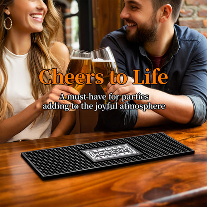 Personalised Bar Mat Non-slip PVC Rubber Bar Mat