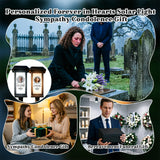Personalized Solar Lights for Cemetery Solar Pathway Lights with Photo & Name Garden Memorial Outdoor Grave Light for Outdoor Garden Balcony Yard Memorial Remembrance Gifts for Loved Ones