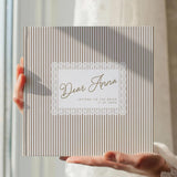 Letters to the Bride Scrapbook Custom Wedding Memory Book Wedding Guest Book Alternative Newly Engaged Gift for Her