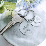 Daddy Keyring Fathers day gift This Daddy Belongs to Family Tree Gift World's Greatest Dad Grandad Keychain Papa Gift New Grandparent