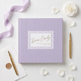 Letters to the Bride Scrapbook Custom Wedding Memory Book Wedding Guest Book Alternative Newly Engaged Gift for Her