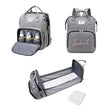 Personalized 3 in 1 Diaper Bag Backpack with Changing Station