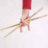 11Personalized Wooden Drumsticks with Leather Case Customized Wood Tip Drum Sticks Laser Engraved Gift for Musicians and Drummers Boyfriend Husband Ideal for Weddings Valentine's Day Groomsmen