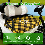 Personalized Golf Cart Seat Cover Custom Name Initial or Logo