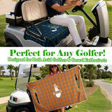 Personalized Golf Cart Seat Cover Custom Name Initial or Logo