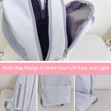 Personalized Backpack with Patches Custom Name Travel Bag Chenille Letter Patches Preppy Backpack Back to School Backpack Large Capacity Daycare Bag Birthday Gift Personalized Gift 10*5*13"