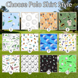 Personalized Golf Polo Shirt Custom Face