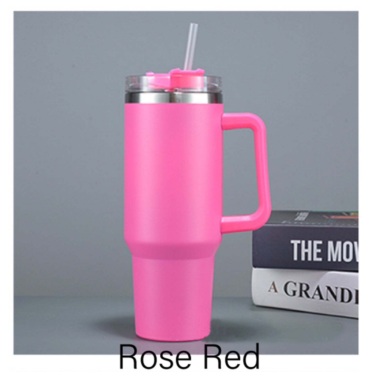 Personalized 40oz Stainless Steel Tumbler, Fit for Car Holder