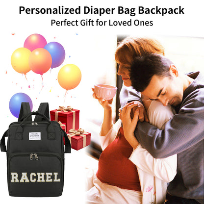 Personalized Diaper Bag Backpack